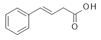 Chemical structure of (E)-4-phenylbut-3-enoic acid